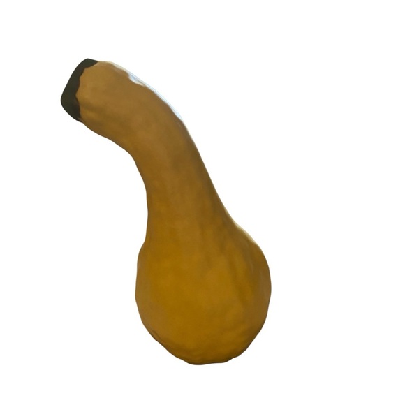 Vintage Patricia Garrett Great Impressions studio art pottery Summer squash vase - Picture 5 of 9